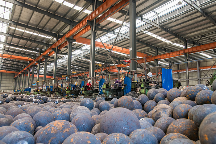 中山网架配件车间